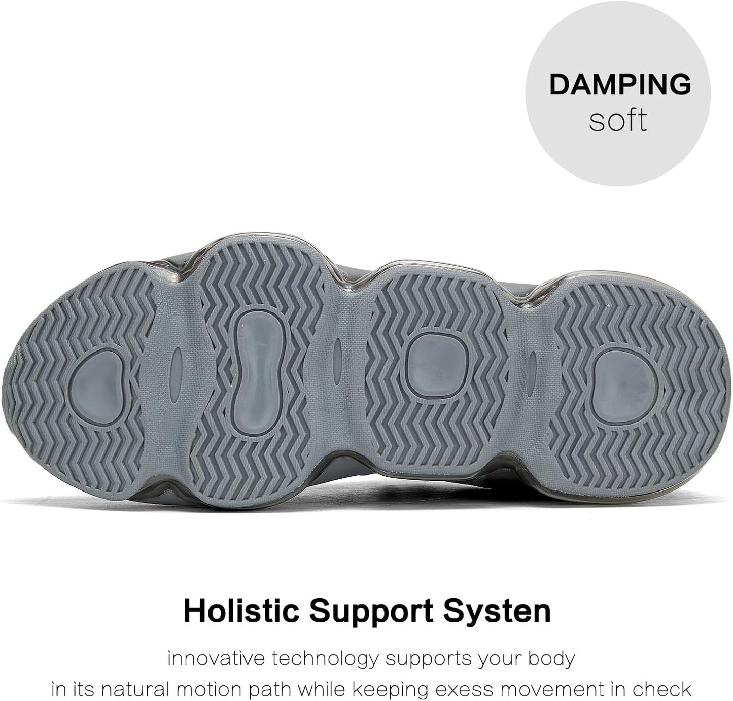 Men's Air Cushion Running Shoes Breathable Tennis Fashion Sneakers Non Slip Workout Casual Sport Shoes Gym Training Comfortable Walking Shoes