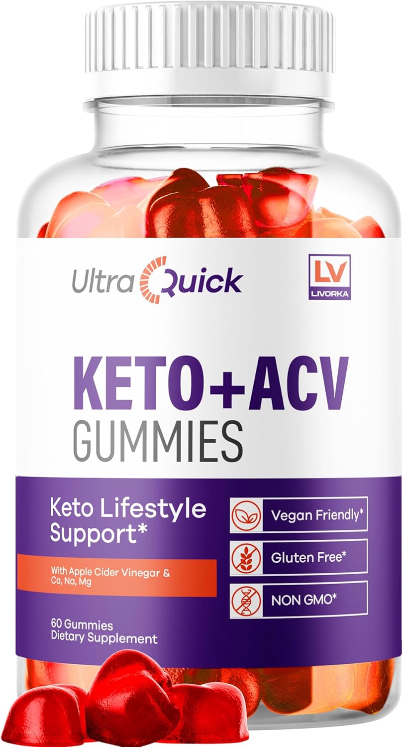 Ultra Quick Keto ACV Gummies - Ultra Quick Gummies, UltraQuick Keto Plus ACV Gummies, Ultra Quick Keto ACV Gummies Support, UltraQuick Keto ACV Gummies, UltraQuick, 60 Gummies for 1 Month
