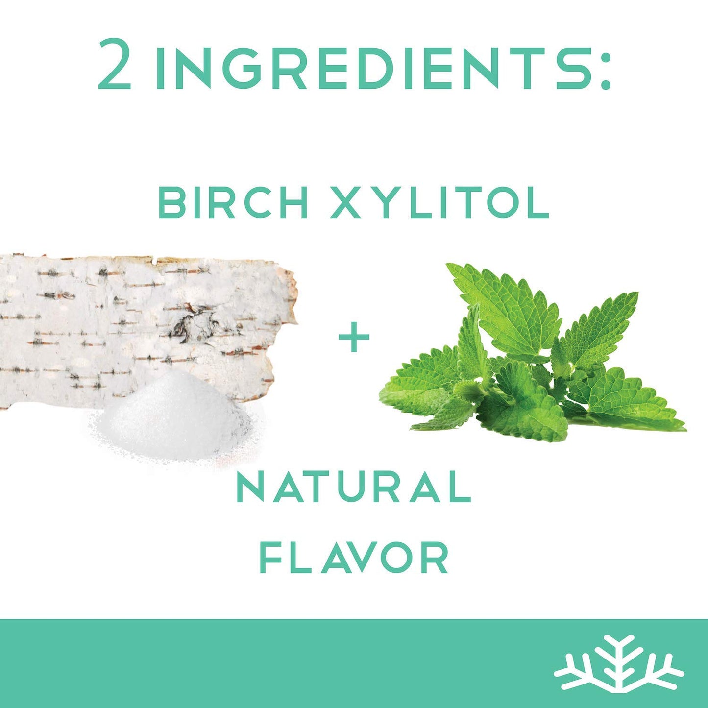 Wintergreen KETO Xylitol Candy Chips - SNØ 1.5oz Tin - Sugar-Free Candy With Only 2 Ingredients | Low Carbs, Diabetic-Friendly, Non-GMO, Vegan, GF & Kosher | Purest candy in the world!