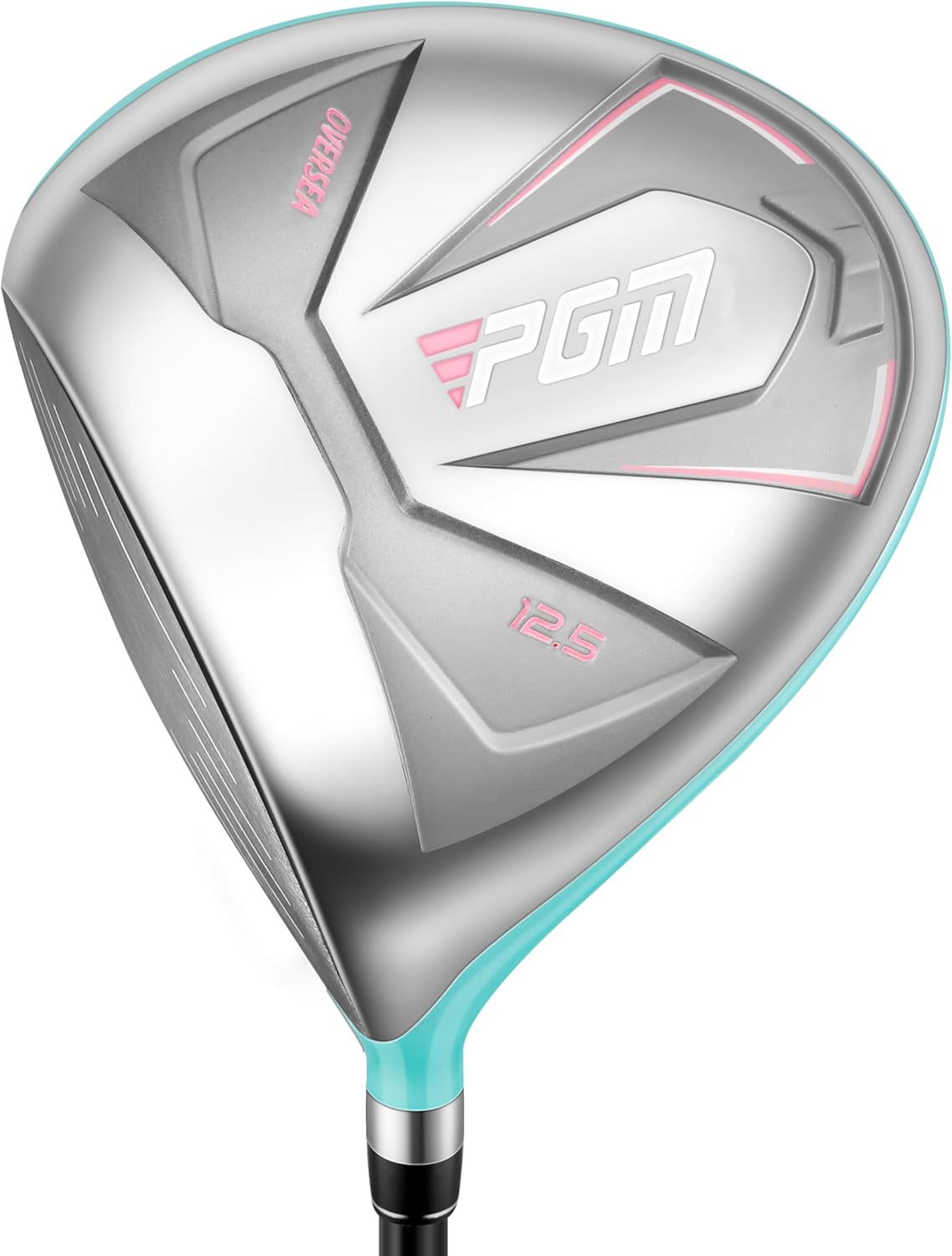 PGM Women's Oversea 9/12 Pieces Complete Golf Club Set with High-Strength Thin Face Design 460cc Driver