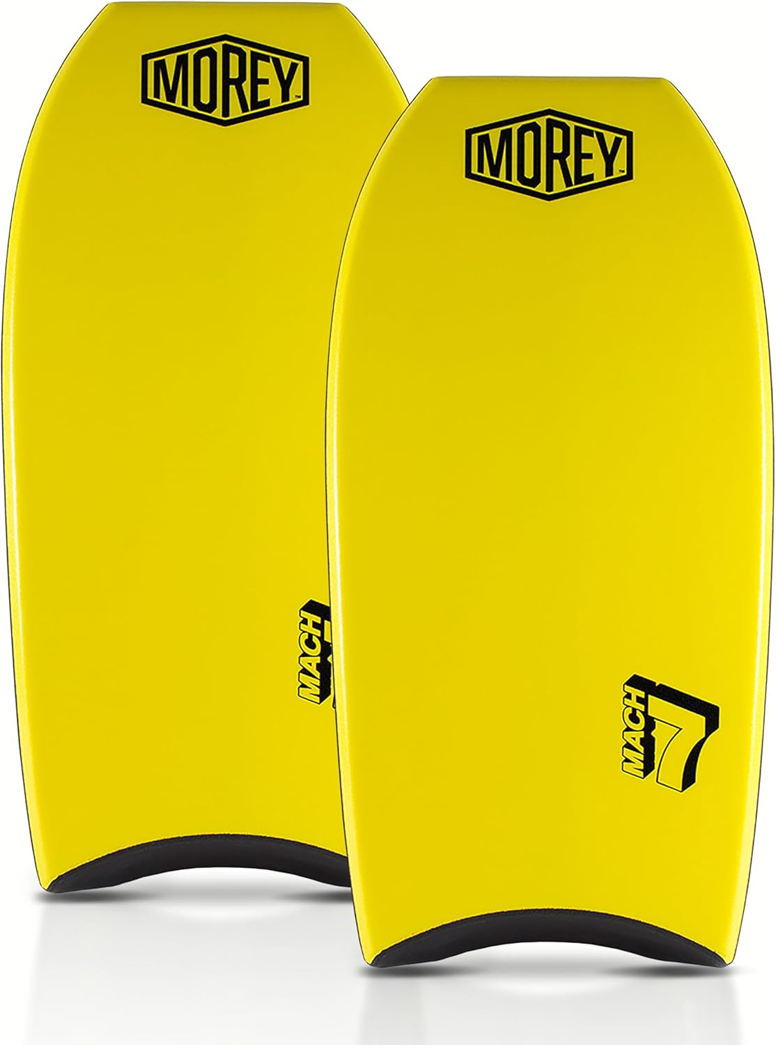 MOREY® Mach 7, Pro Bodyboard; Body Boards for Beach, Embedded Rod for Durability, Engineered with HDPE Slick Bottom for Speed (2025 Model)