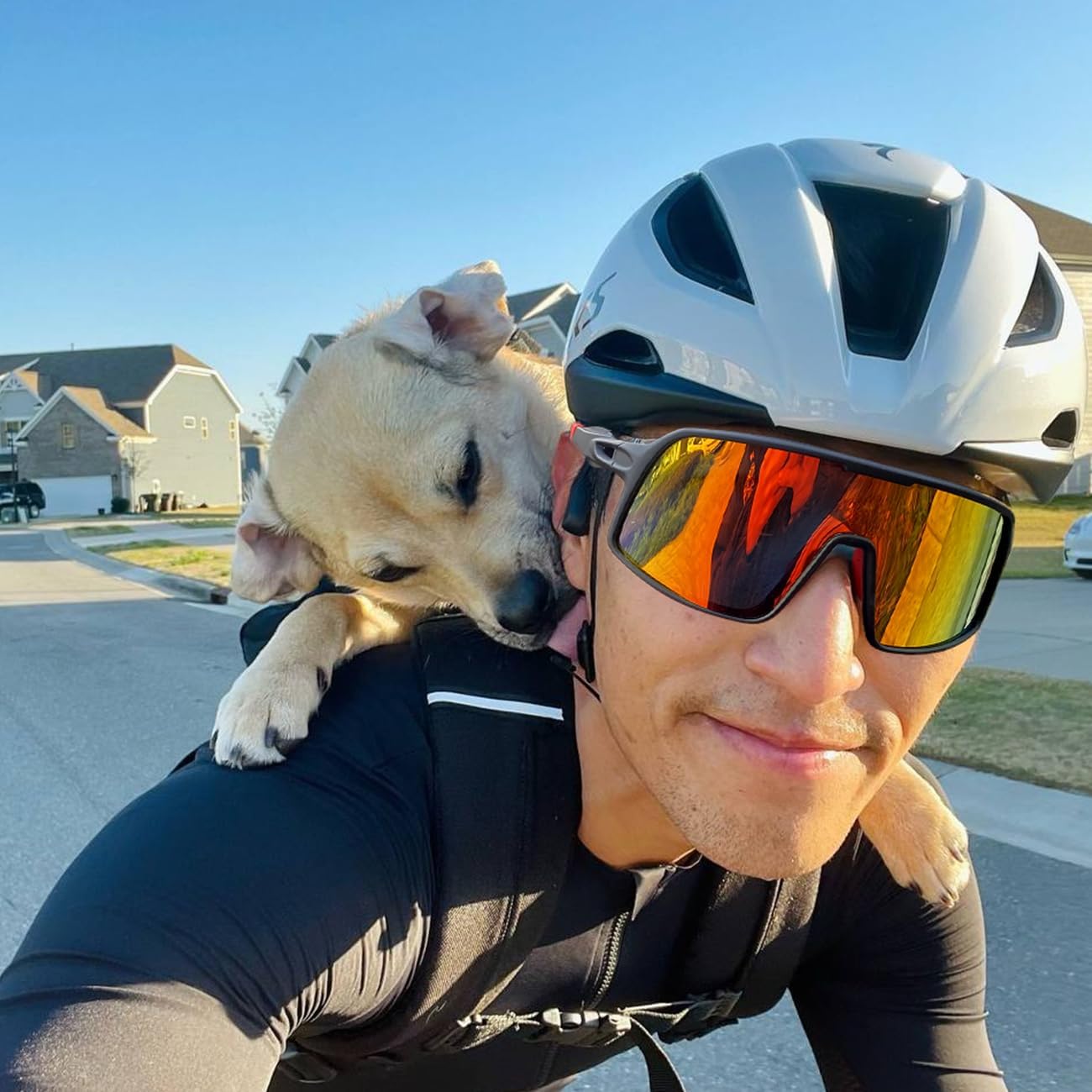 Polarized Sports Sunglasses for Men and Women Cycling Glasses UV Protection Goggles for Mountain Bike Running Fishing