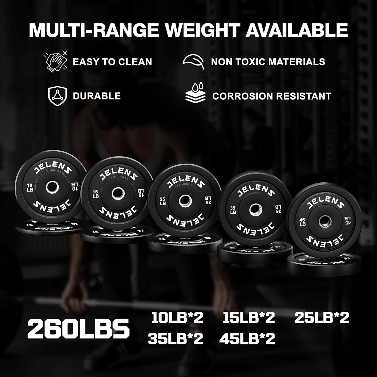 M21 Smith Machine, Multi-Function Power Cage with Dual Pulley Cable Crossover System, 2000LBS All-in-One Squat Rack with Smith Bar and Attachments