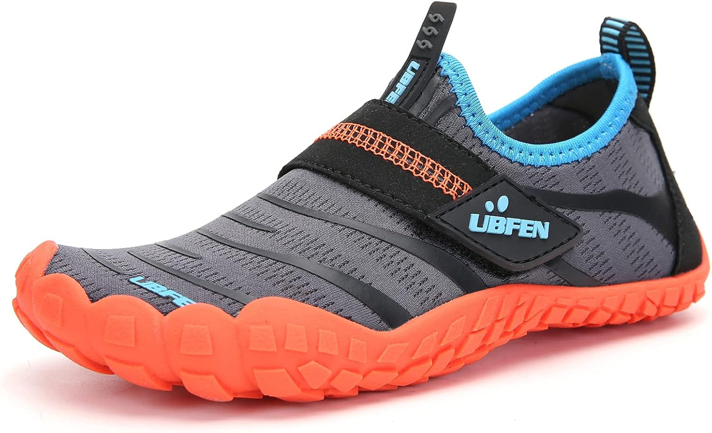 UBFEN Water Shoes for Kids Boys Girls Aqua Socks Barefoot Beach Sports Swim Pool Quick Dry Lightweight Toddler Little Big Kid