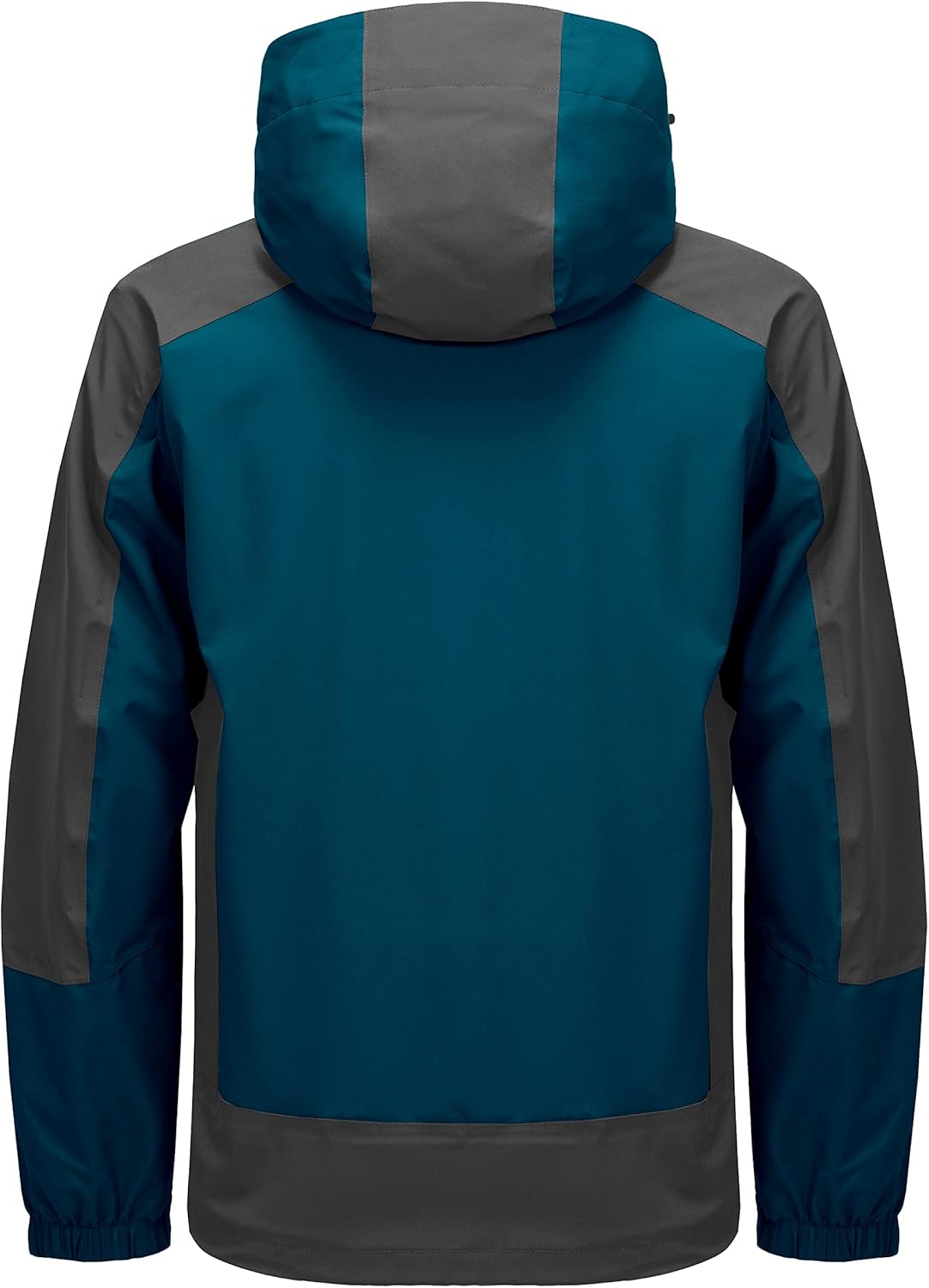 Little Donkey Andy Men's Waterproof Rain Jacket Outdoor Lightweight Hooded Raincoat for Hiking Golf Travel Fishing