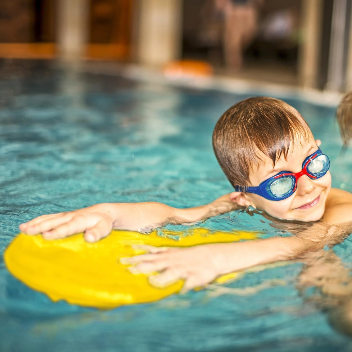 Junior Kickboard Buoy for Youth Children & Toddlers Swimming Aid & Exercise Training Board for Kids to Learn to Swim with Kick Boards in Pool BPA Free