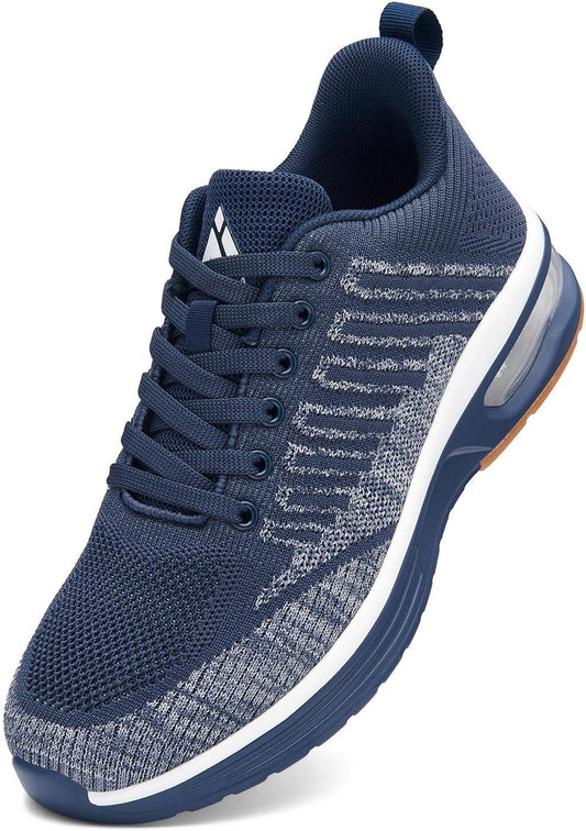 Mishansha Running Shoes for Men Sneakers Air Cushion Walking Shoes Comfortable Tennis Shoes Breathable Trail Running Shoes US Men 7.5-15