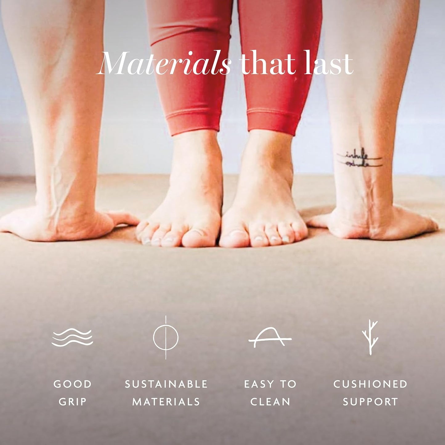 Cork Yoga Mat - Artist Designed, Premium Printed Eco-Friendly Non-Slip mat, Great for Regular & Hot Yoga, Pilates, Workouts 72 inch x 24 inch x 3mm Thick