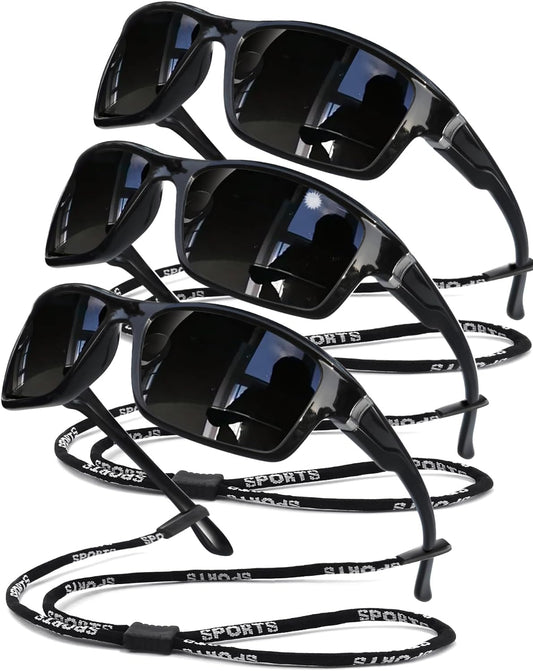 Polarized Sunglasses for Men Women Sports Goggles Lightweight Frame Cycling Running Fishing Driving UV400 Protection