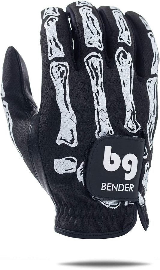 BG Bender - Mens Golf Glove, Durable Mesh Golf Gloves, Unique Golf Gloves