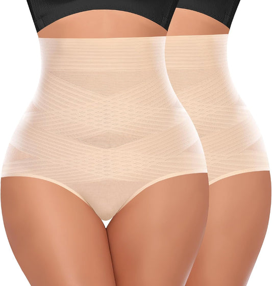 Tummy Control Shapewear Panties for Women High Waisted Body Shaper Slimming Shapewear Underwear Girdle Panty