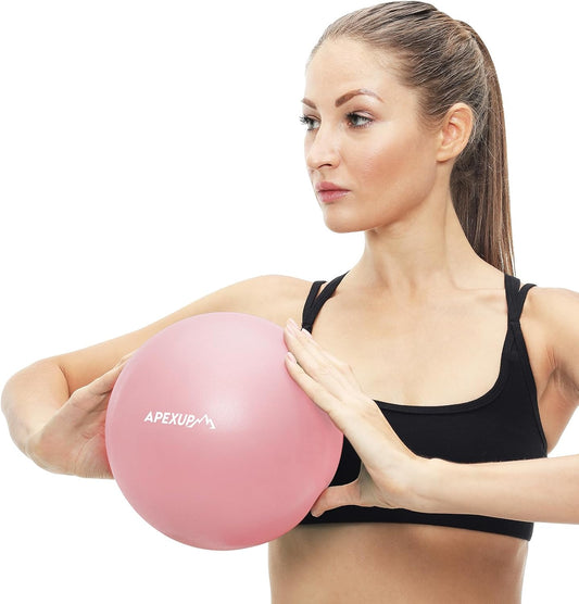 APEXUP Yoga & Pilates Ball - Anti Slip Heavy Duty Gym Ball for Fitness, Balance & Core Workout