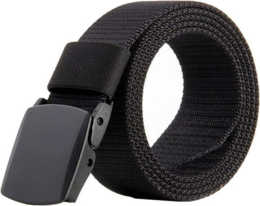 JASGOOD Nylon Canvas Breathable Military Tactical Men Waist Belt With Plastic Buckle