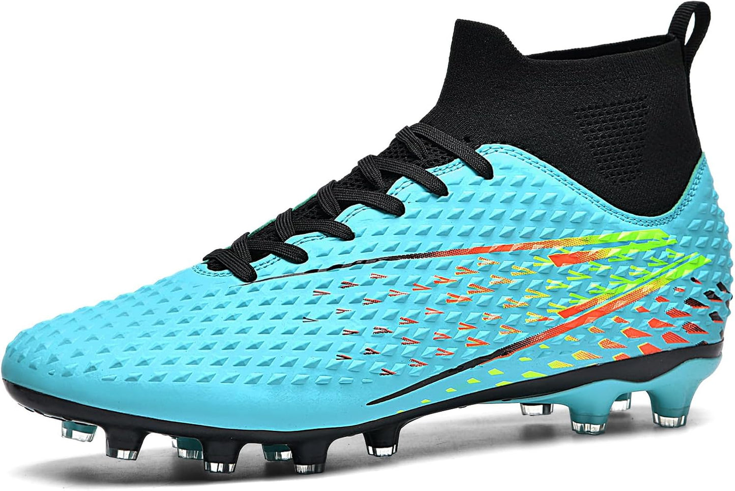 Mens Soccer Cleats Womens Indoor Soccer Shoes Wide Baseball Turf Shoes Adult Youth Rugby Shoes Big Boys Small Spikes AG TF Football Boots