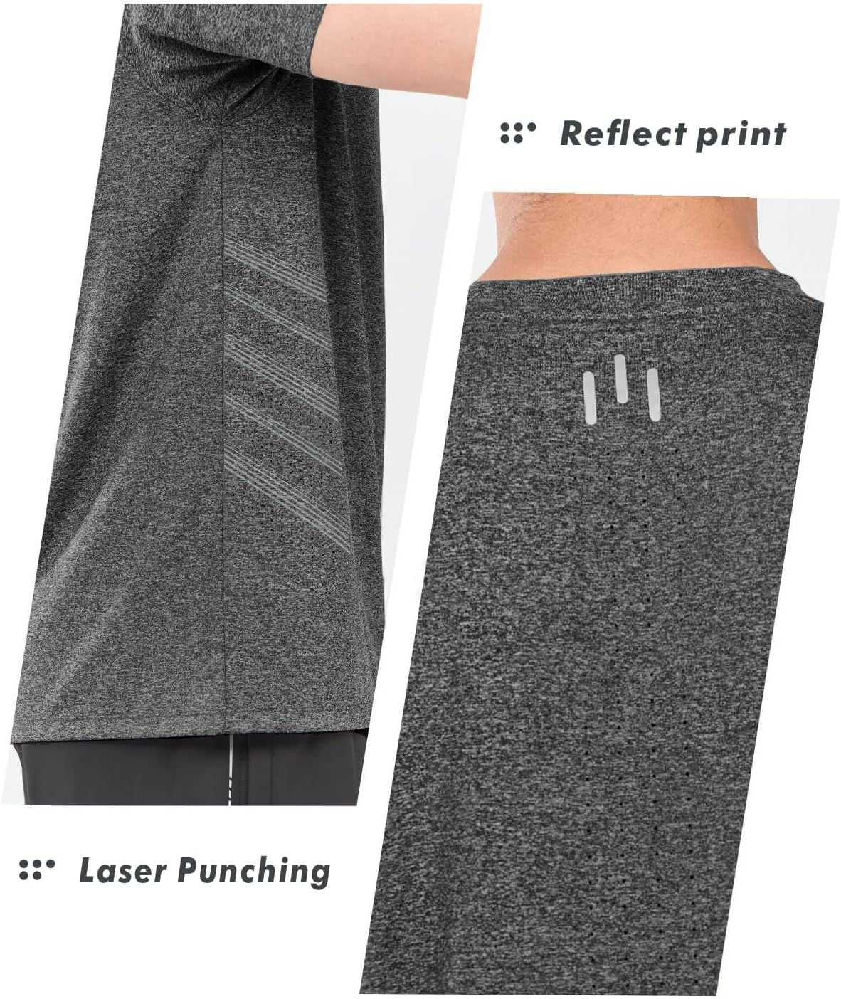 NORTHYARD Breathable 2.0™ Men's Athletic Workout T-Shirt