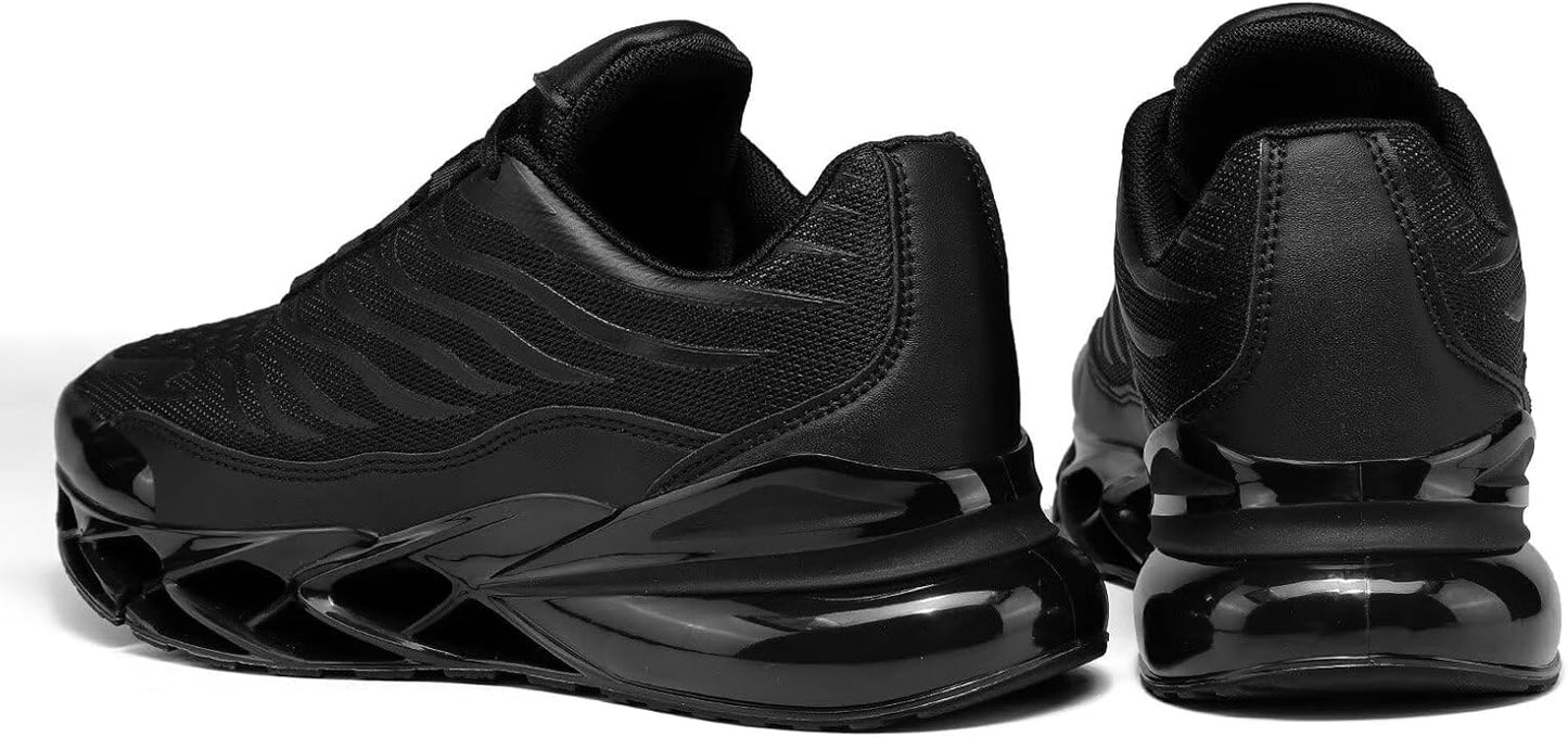 Mens Slip on Walking Running Shoes Blade Tennis Casual Fashion Sneakers Comfort Non Slip Work Sport Athletic Trainer