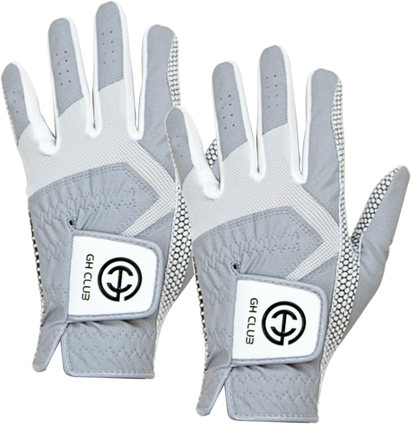 Men's Polyurethane Non-Slip Synthetic Leather Golf Gloves Two Left Hand Gloves Two Pack