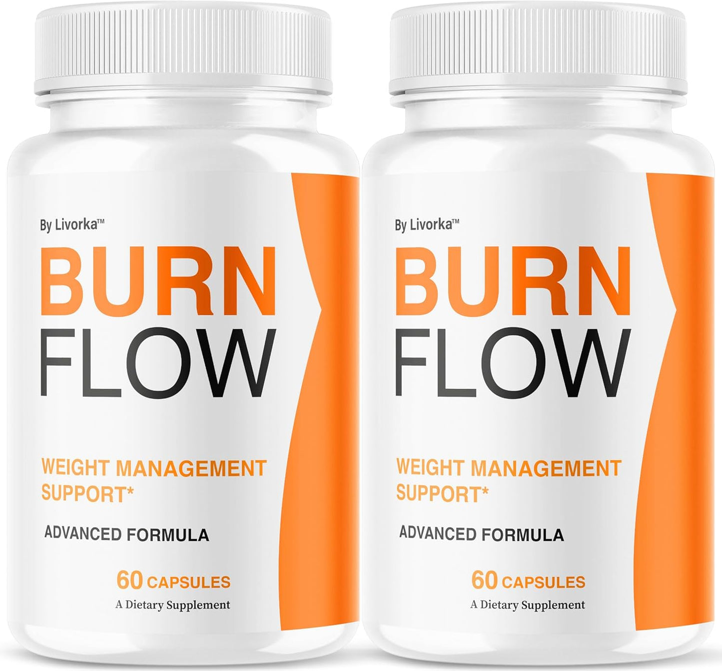 (2 Pack) BurnFlow Capsules - Official BurnFlow Advanced Premium Formula, All Natural BurnFlow Support Capsules for Overall Health & Wellness, BurnFlow Pills Reviews, 120 Capsules for 2 Months