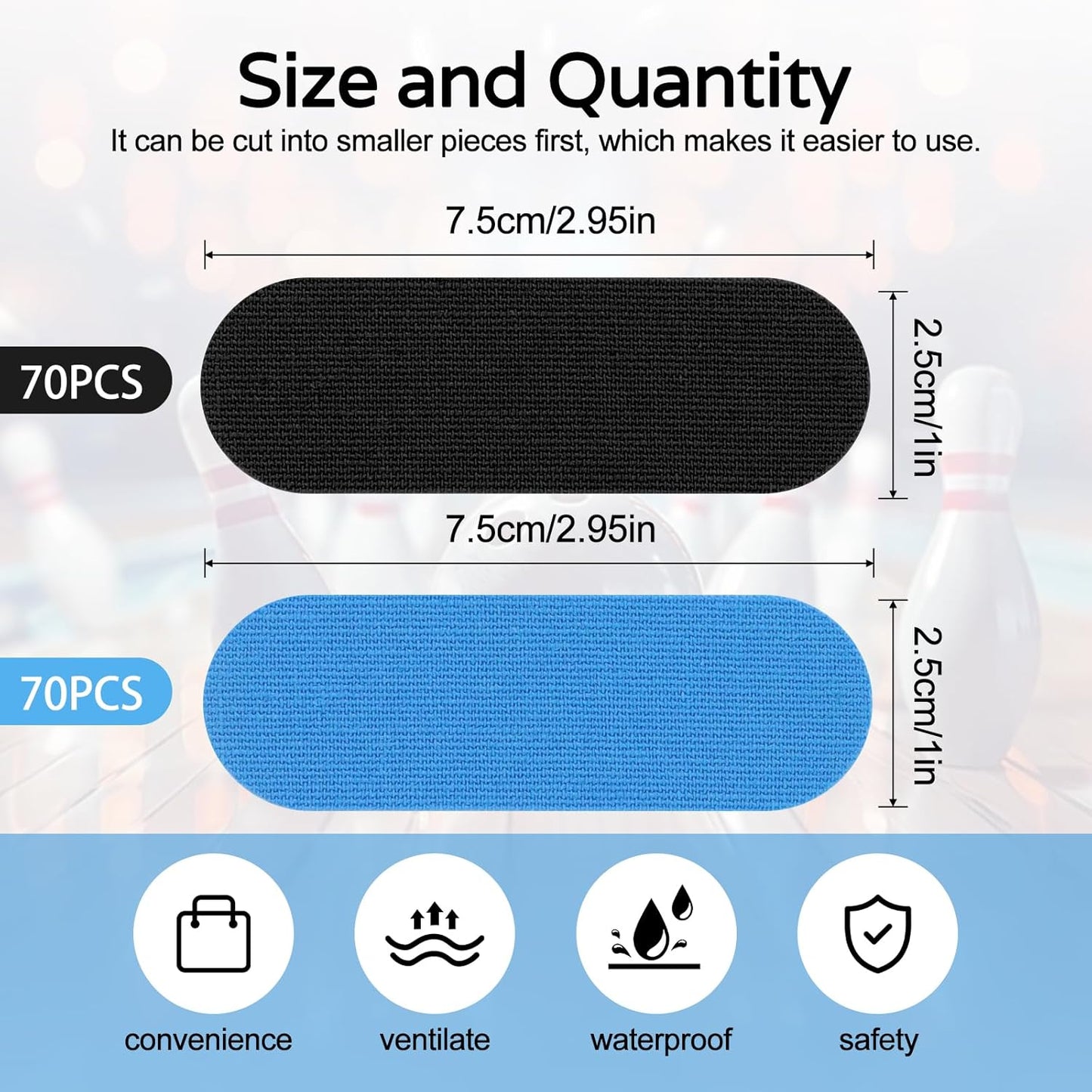 ‌Bowling Thumb Tapes Bowling Sport Accessories Bowling Finger Protection Tape for Men Women