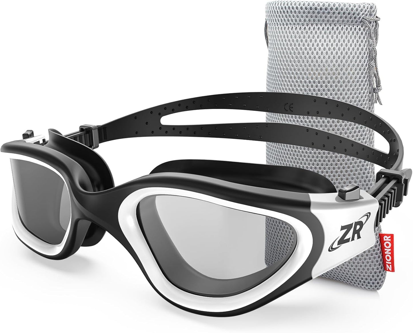 ZIONOR G1 Polarized Swimming Goggles for Unisex Adult Women Anti Fog 100% Anti UV Diving Goggles