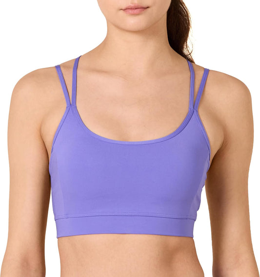 Amazon Essentials Women's Active Sculpt Light Support Strappy Back Sports Bra