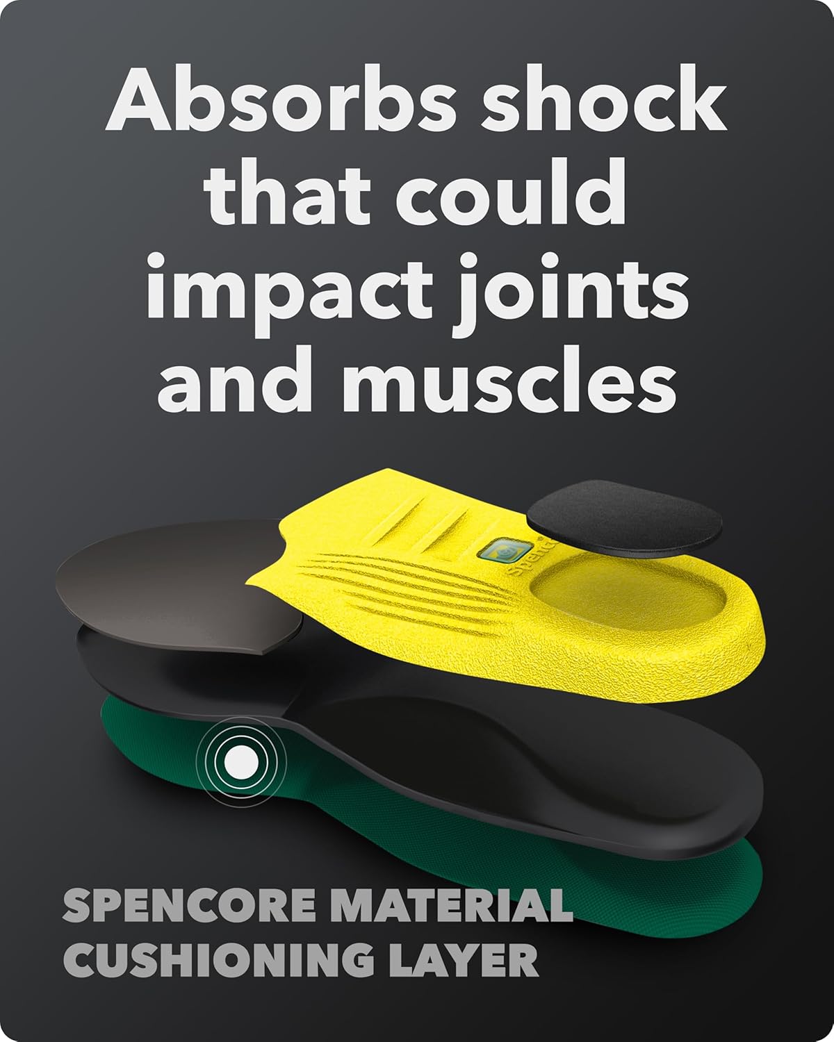 Spenco Insoles Polysorb Cross Trainer - Lightweight, Full-Foot Inserts with Heel-to-Toe Cushioning, Support, & Odor Control, All-Day Comfort & Stability - Ideal for Runners, Walkers, Athletes