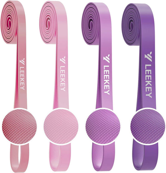 LEEKEY Resistance Bands Set for Pull-Up Assistance & Full-Body Training, Multi-Level Exercise Bands with Bag for Home Workouts, Physical Therapy, Strength Training (Men/Women)