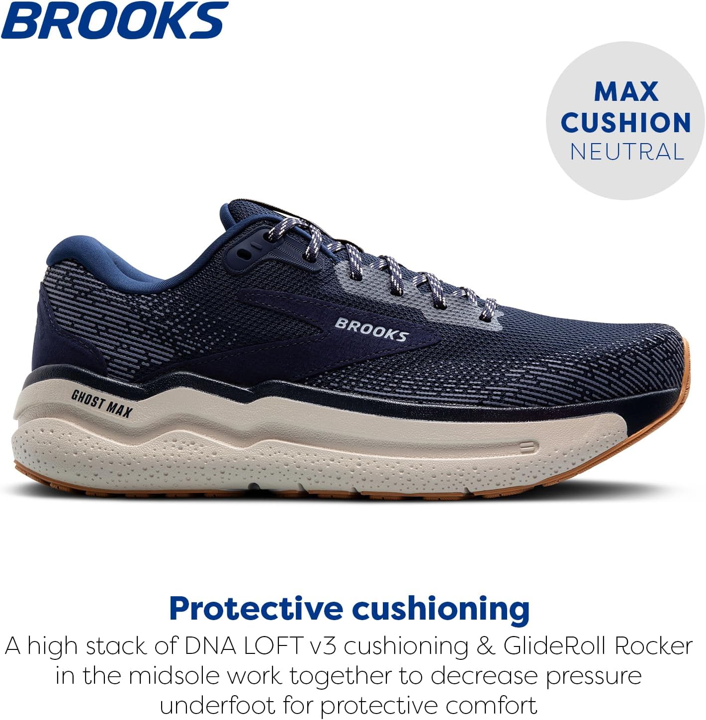 Brooks Men’s Ghost Max 2 Running and Walking Shoes