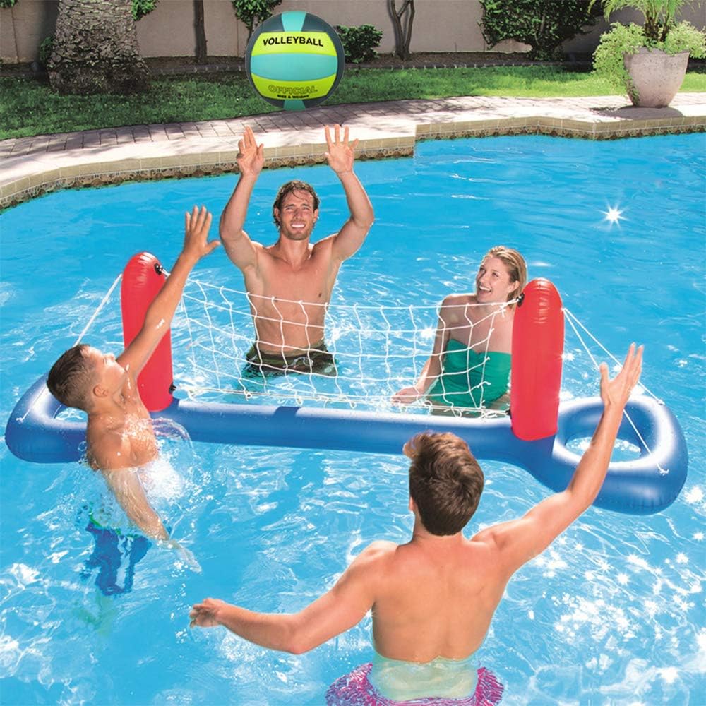 Volleyball Size 5 PU Leather Soft Indoor Outdoor Volleyballs Sports Training Game Play Ball for Beginner, Teenager, Adult, 8.2