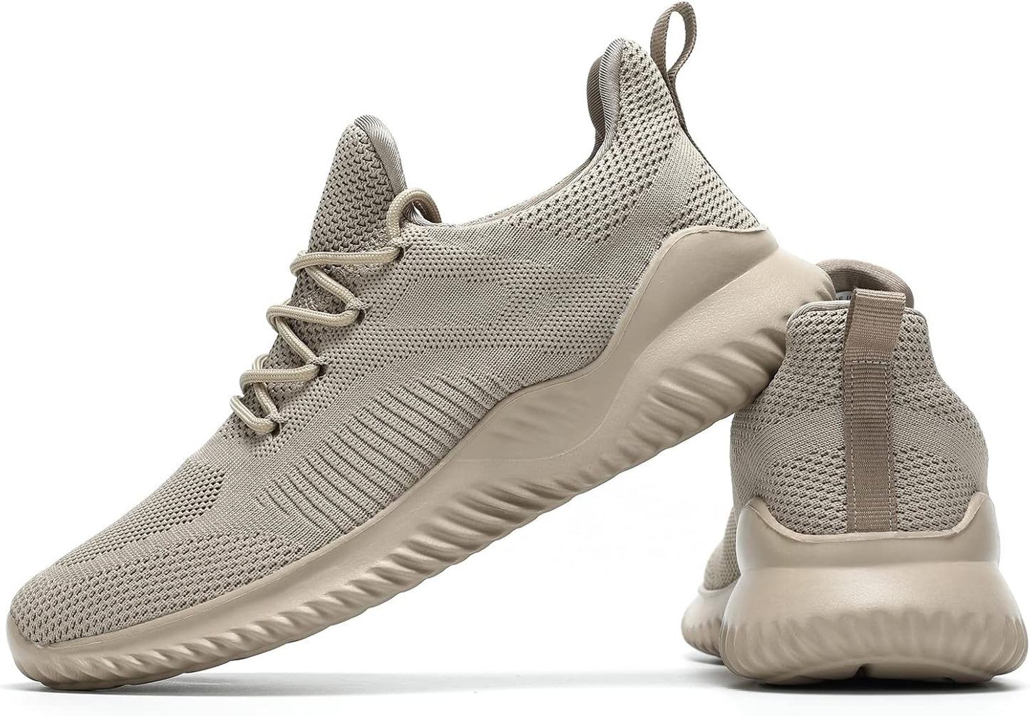 Men's Non Slip Running Shoes Ultra Light Breathable Casual Walking Shoes Fashion Sneakers Mesh Workout Sports Shoes