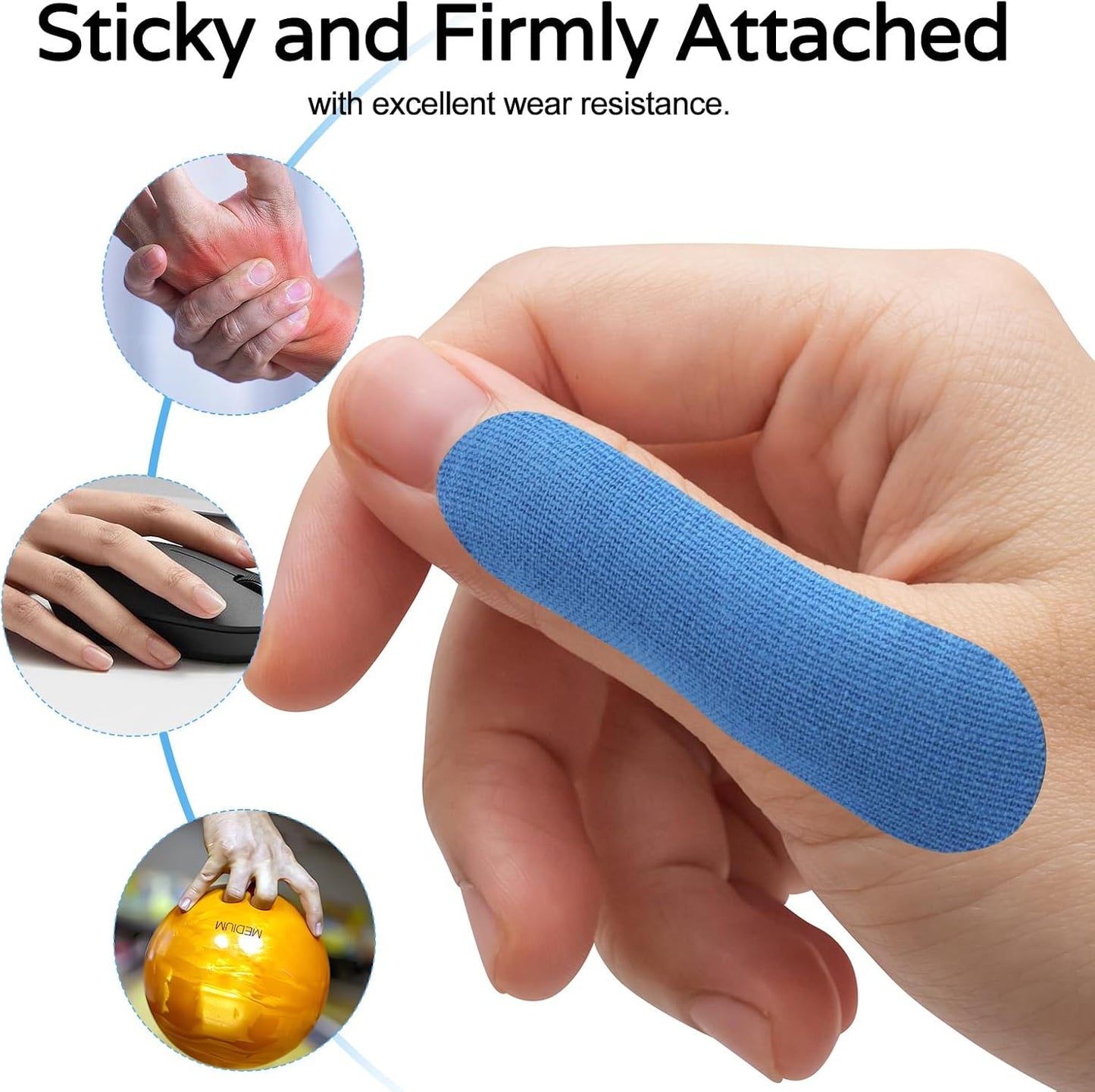 ‌Bowling Thumb Tapes Bowling Sport Accessories Bowling Finger Protection Tape for Men Women