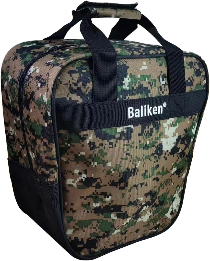 WALIKEN Bowling Single Tote Bag, Durable, Compact, and Stylish Durability Easy to Carry Holds One bowling ball