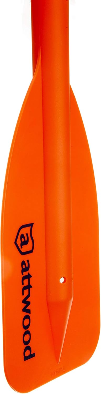 Attwood Emergency Telescoping Paddle for Boating, Orange