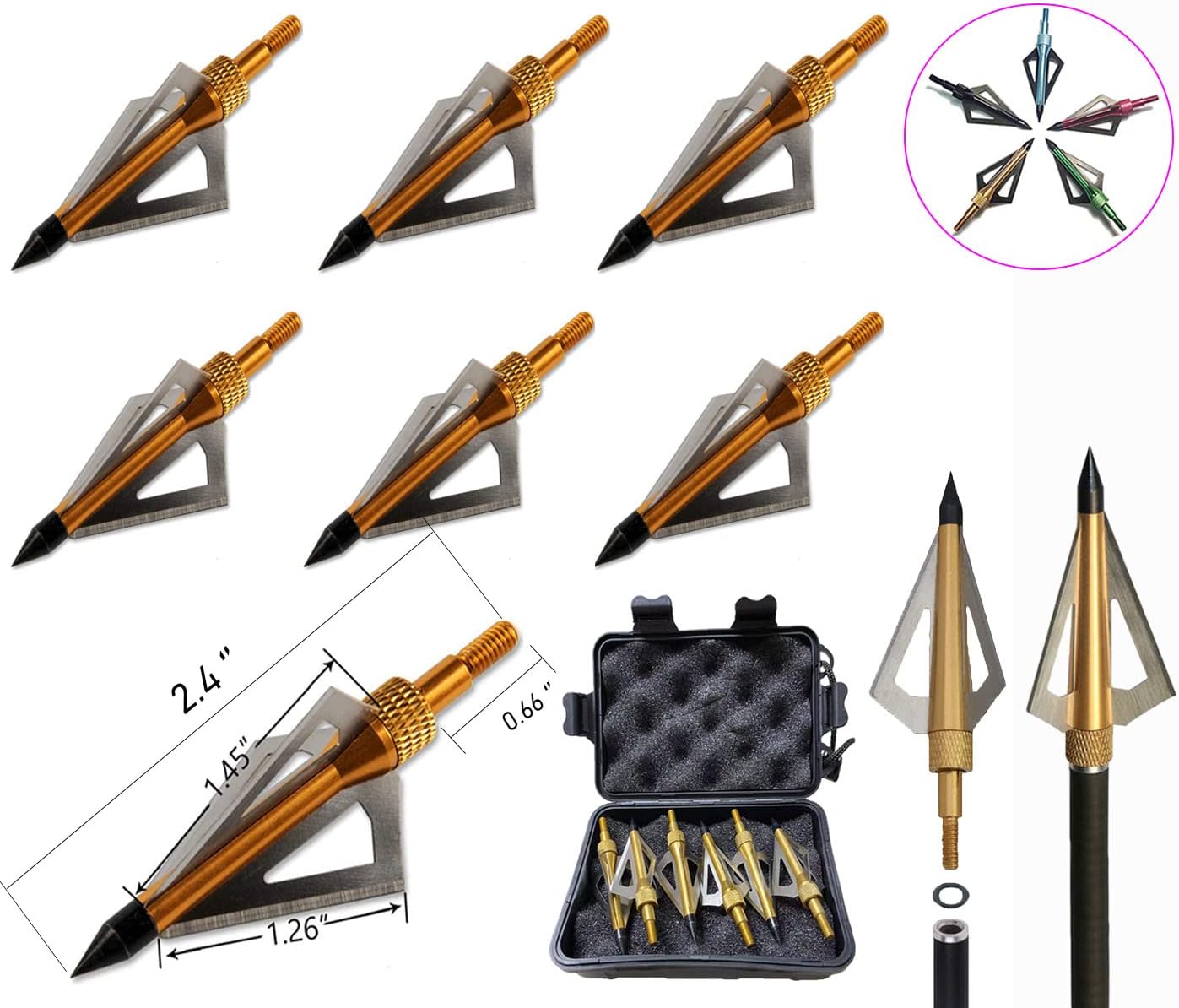 Archery 60" Recurve Bow and Arrows Set for Adults Right Hand Longbow kit Wooden Competition Hunting Shooting Training Outdoor Practice 30-60lb