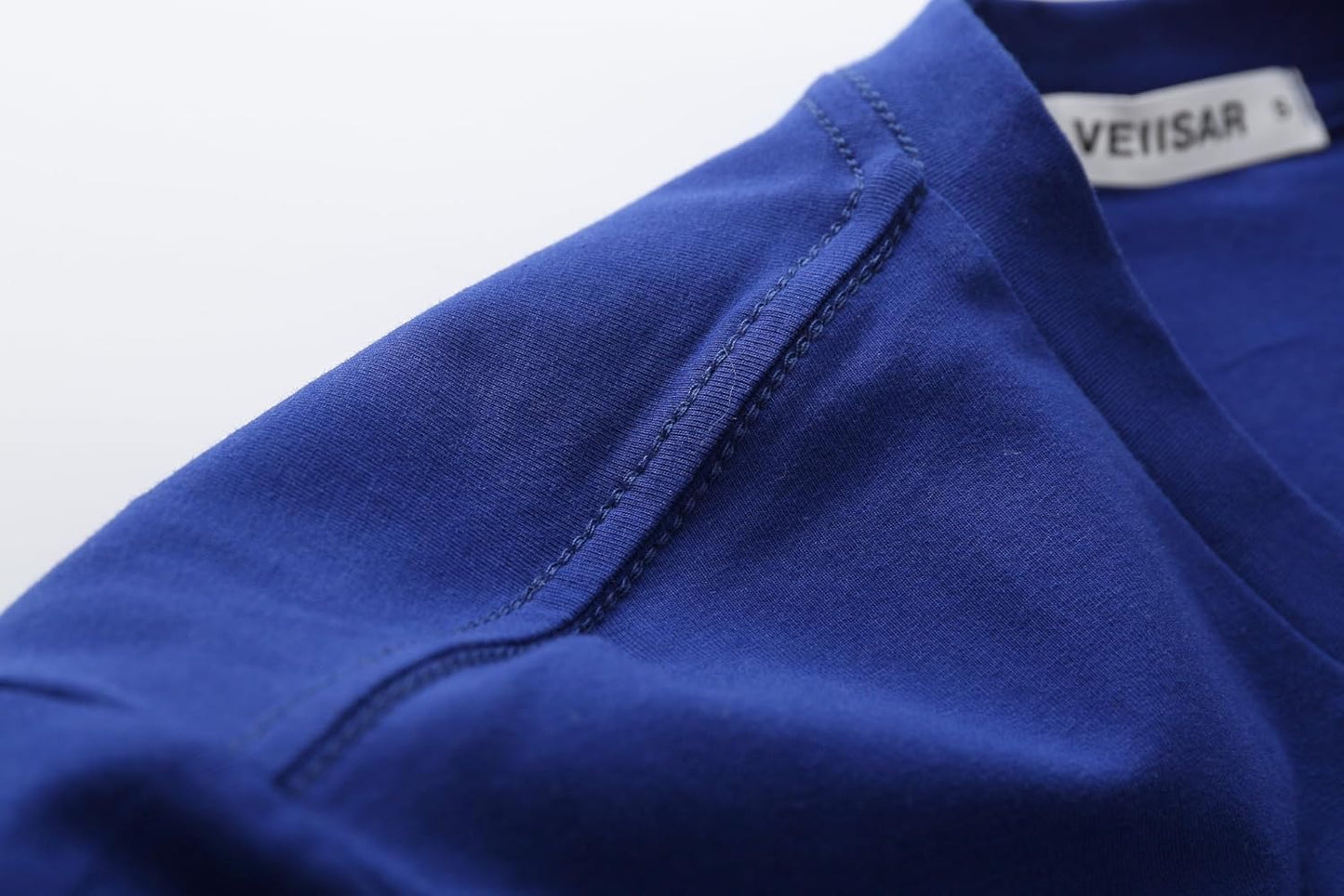 VEIISAR Premium V Neck T Shirts for Men - Modern Fitted Tees Vneck Undershirts