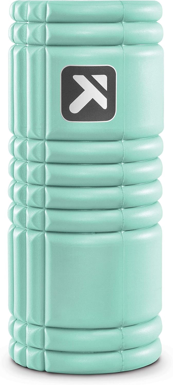 TriggerPoint Grid 1.0 Foam Roller - 13" Multi-Density Massage Roller for Deep Tissue & Muscle Recovery - Relieves Tight, Sore Muscles & Kinks, Improves Mobility & Circulation - Targets Key Body Parts