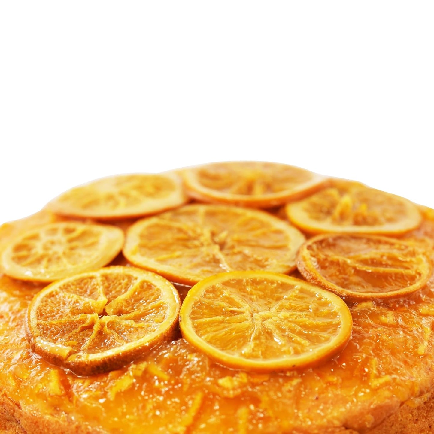 Andy Anand Sugar-Free Orange Glazed Cake, 2 lbs - Fresh, Natural Ingredients, Handcrafted, No Preservatives, Perfect for Diabetics & Health-Conscious Dessert Lovers