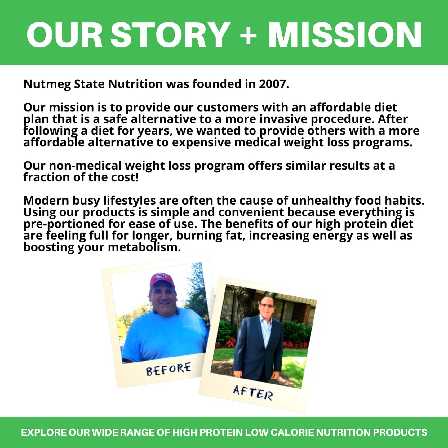 Nutmeg State Nutrition - High Protein Hot Cocoa - Instant Low Carb, Low Calorie Hot Chocolate Mix with 15g Protein, 7 Servings Per Pack (Creamy Hot Cocoa w/Marshmallows)