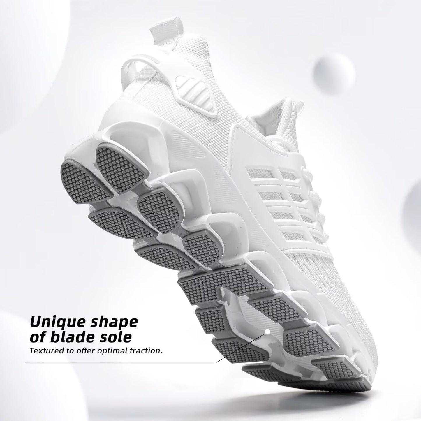 Mens Slip on Walking Running Shoes Blade Tennis Casual Fashion Sneakers Comfort Non Slip Work Sport Athletic Trainer