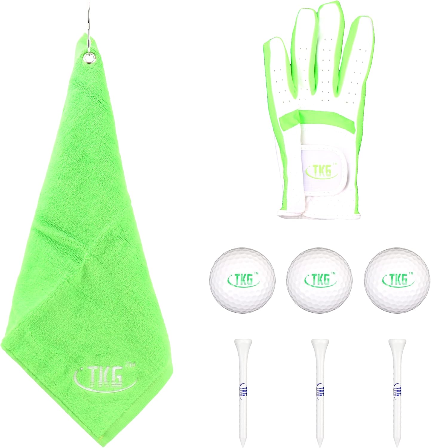 TKG Sports Youth Golf Set - Kids Golf Clubs, Stand Bag, Rain Cover, Glove, Towel, Tees, Balls - Great for Summer Camp Activity, Outdoor Games, and Recreation