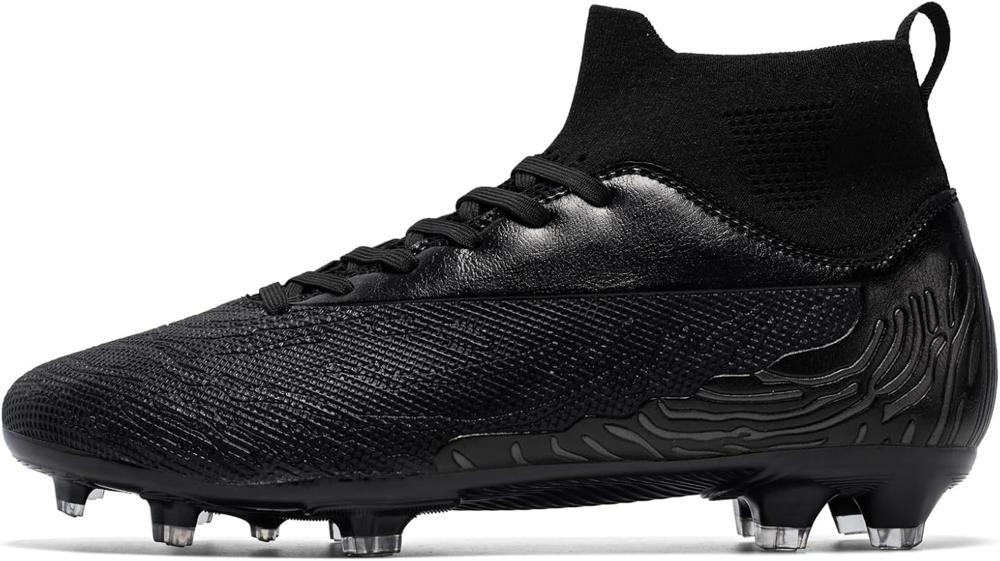 Mens Soccer Cleats Womens Indoor Soccer Shoes Wide Baseball Turf Shoes Adult Youth Rugby Shoes Big Boys Small Spikes AG TF Football Boots