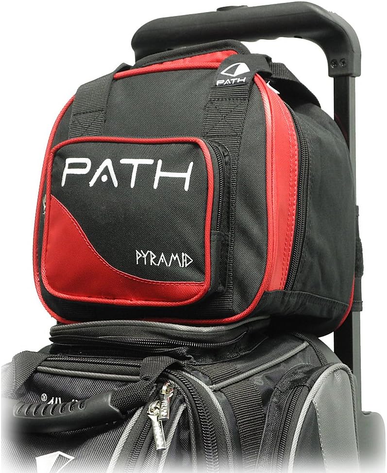 Pyramid Path Plus One Spare Tote Bowling Bag with Front Accessory Pocket - Holds One Bowling Ball and Small Accessories