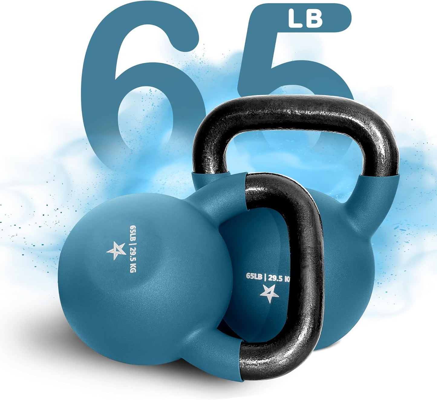 Yes4All Kettlebells 5lbs-65lbs & Kettlebell Sets Adjustable Weights, Kettlebell for Weight Training, Home Workout Equipment with Secure Grip for High Rep, Exercise Equipment