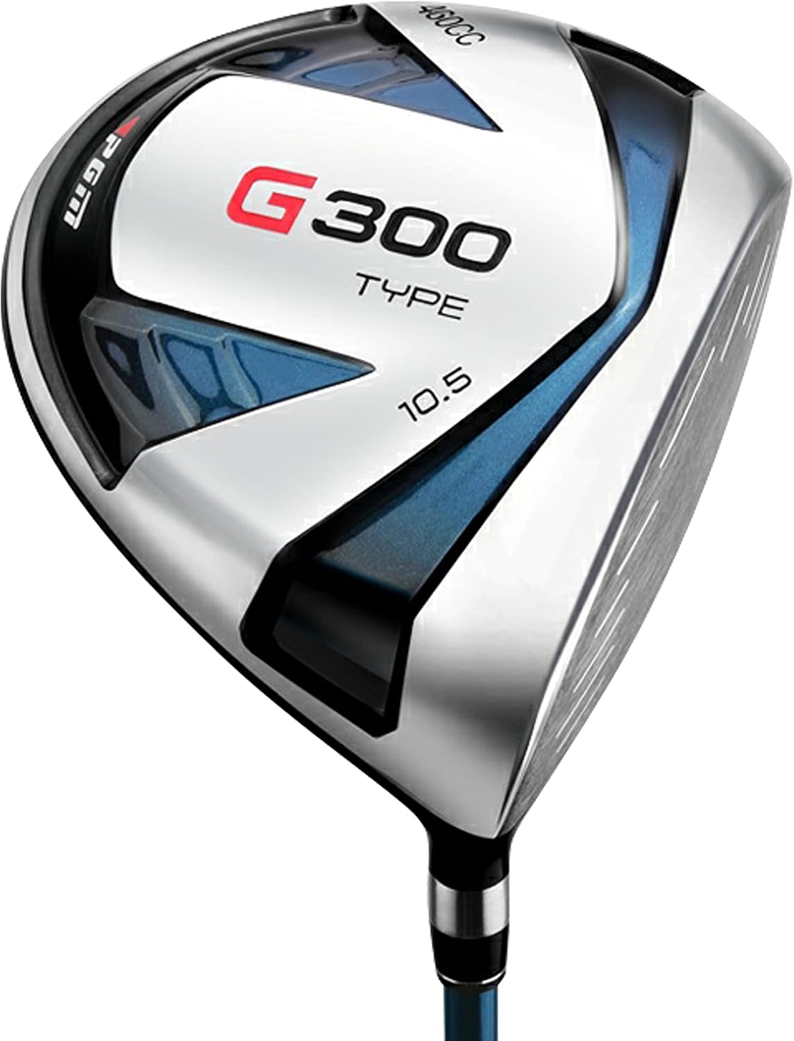 PGM Men's G Type Complete Golf Club Set - Titanium #1 Driver, Draw-Biased Hybrid, High-Strength Iron Set, High Forgiveness Putter, with Stand Bag