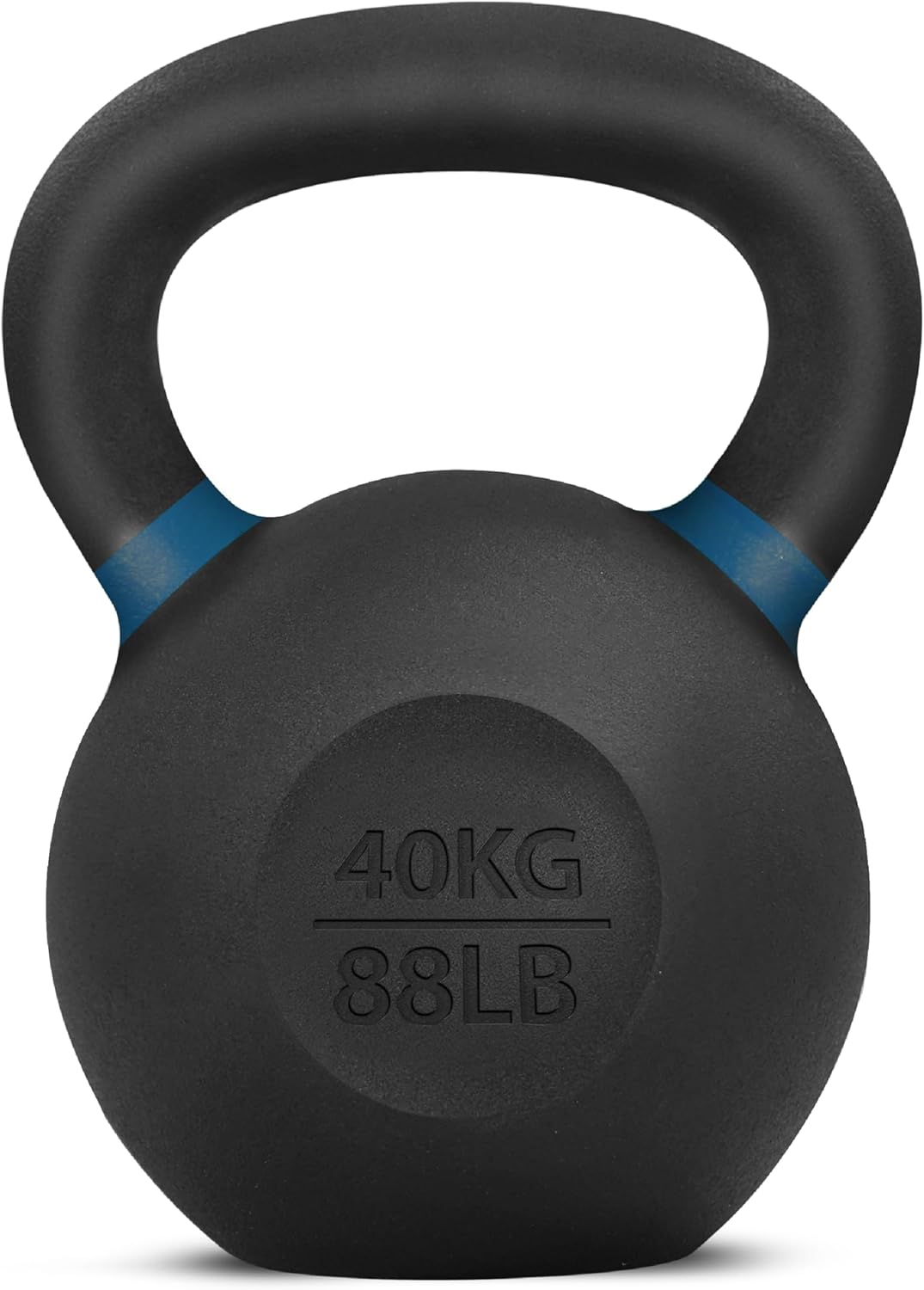 Yes4All Powder Coated Cast Iron Kettlebell Strength Training Kettlebells Weight Set for Full Body Workout, Home Gym