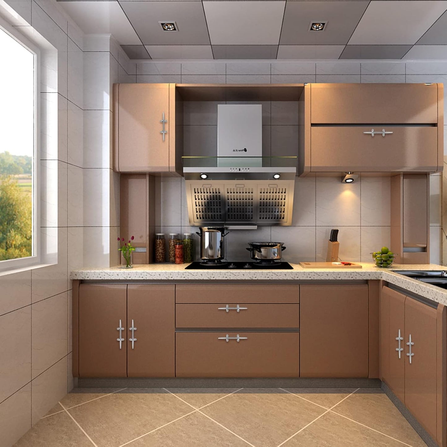 8/10/12/15 inch Dock Cleats - 316 Stainless Steel Boat Cleats Boat Dock Cleats,Open Base Dock Cleat with Fasteners,Marine Cleat Rope Cleat Boat Cleat for Boat/Deck/Nautical Decor(1,2,4,6 Pack)