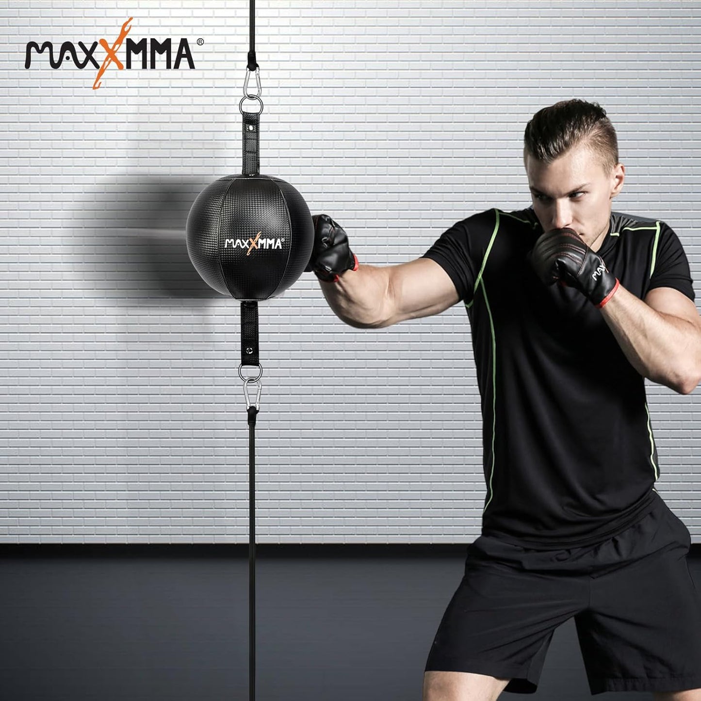 MaxxMMA Double End Ball, Pump Included
