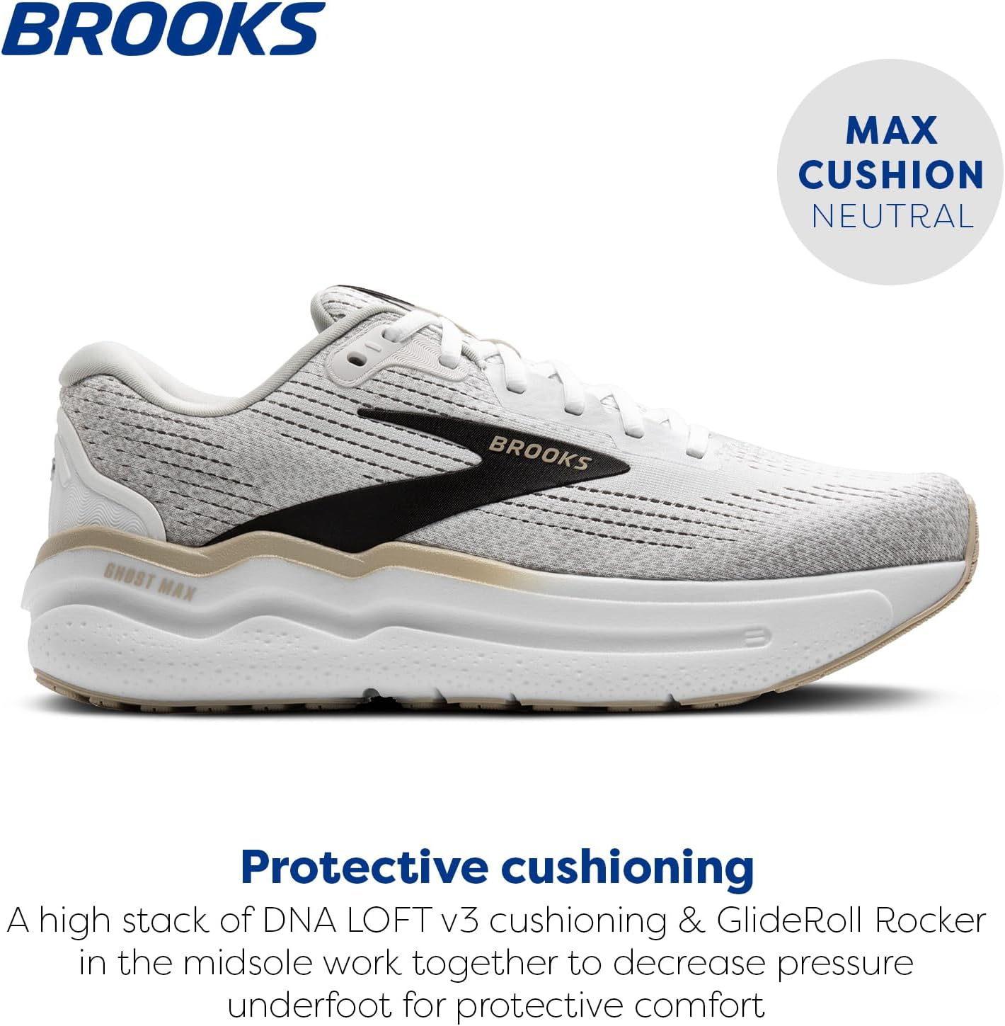 Brooks Men’s Ghost Max 2 Running and Walking Shoes