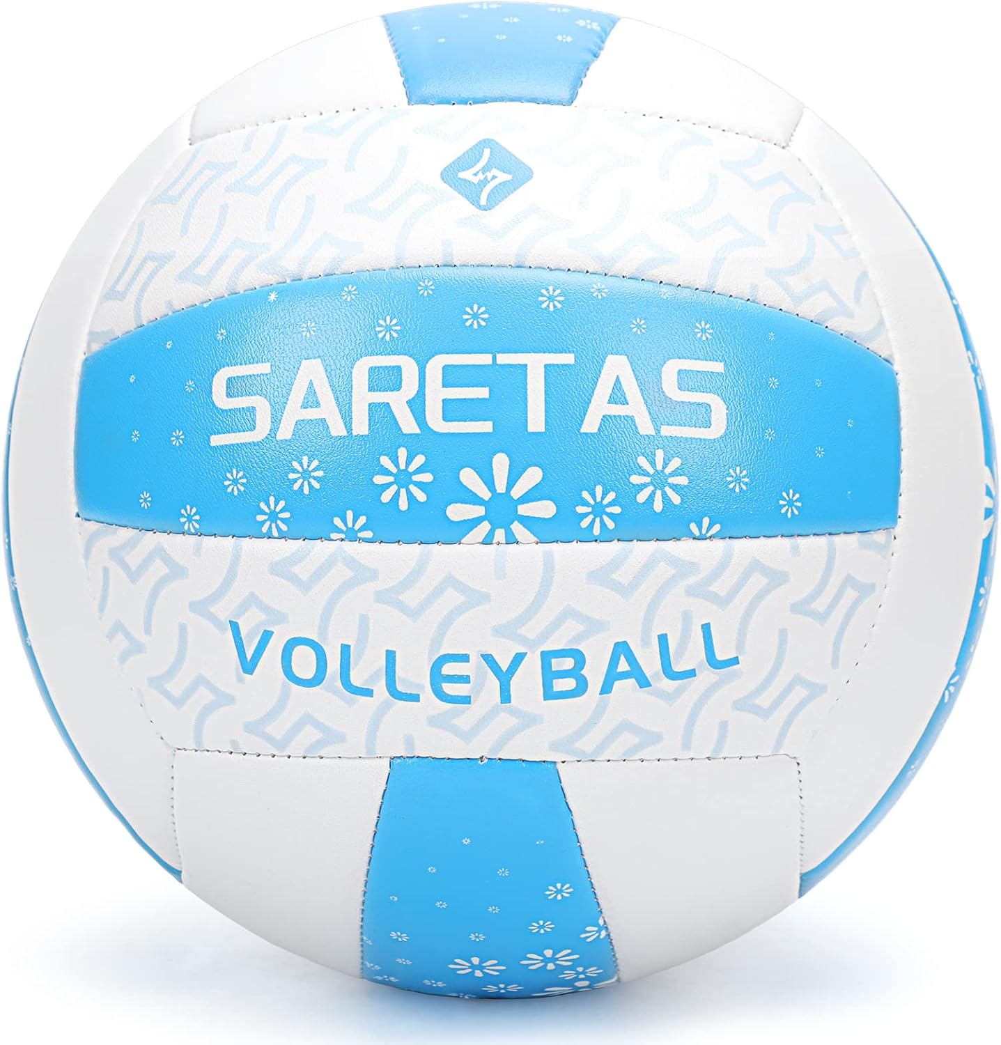 Beach/Water/Sand Volleyballs, Outdoor/Indoor Official Size, Soft Touch Volleyball for Beginners, Cute Volley Ball for Girls/Kids/Youth, Ideal Gifts with Pump for Backyard, Pool, Middle School