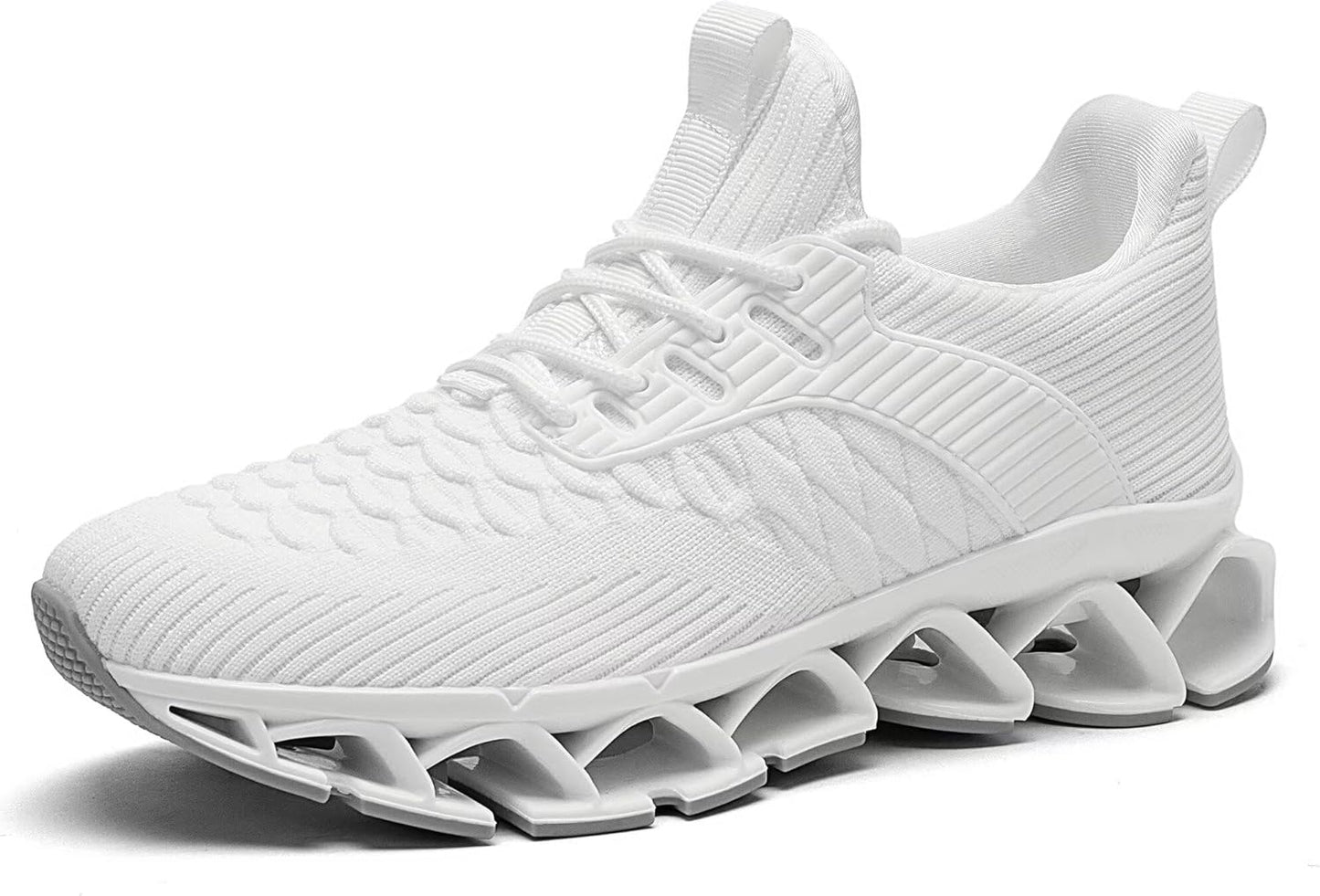 Mens Slip on Walking Running Shoes Blade Tennis Casual Fashion Sneakers Comfort Non Slip Work Sport Athletic Trainer